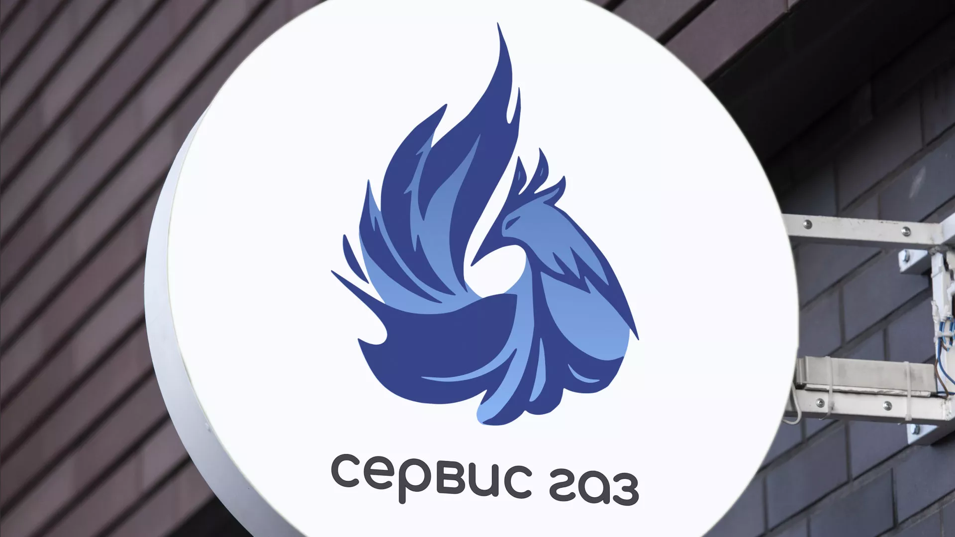 Создание логотипа «Сервис газ» в Волоколамске